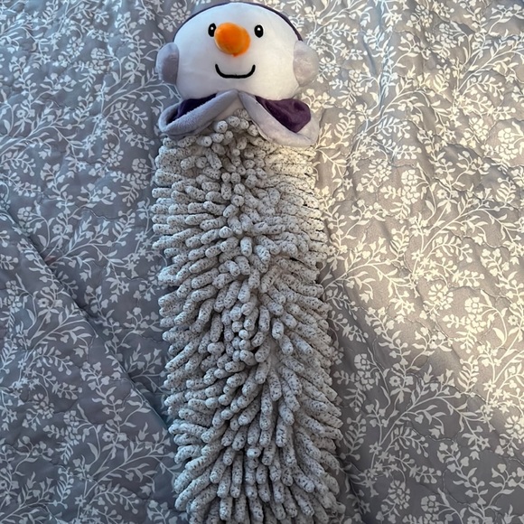 Norwex Bath Norwex Snowman Baclock Hand Towel Plushie Poshmark